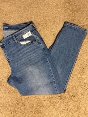 Old navy Blue wow boyfriend Denim Jeans NWT